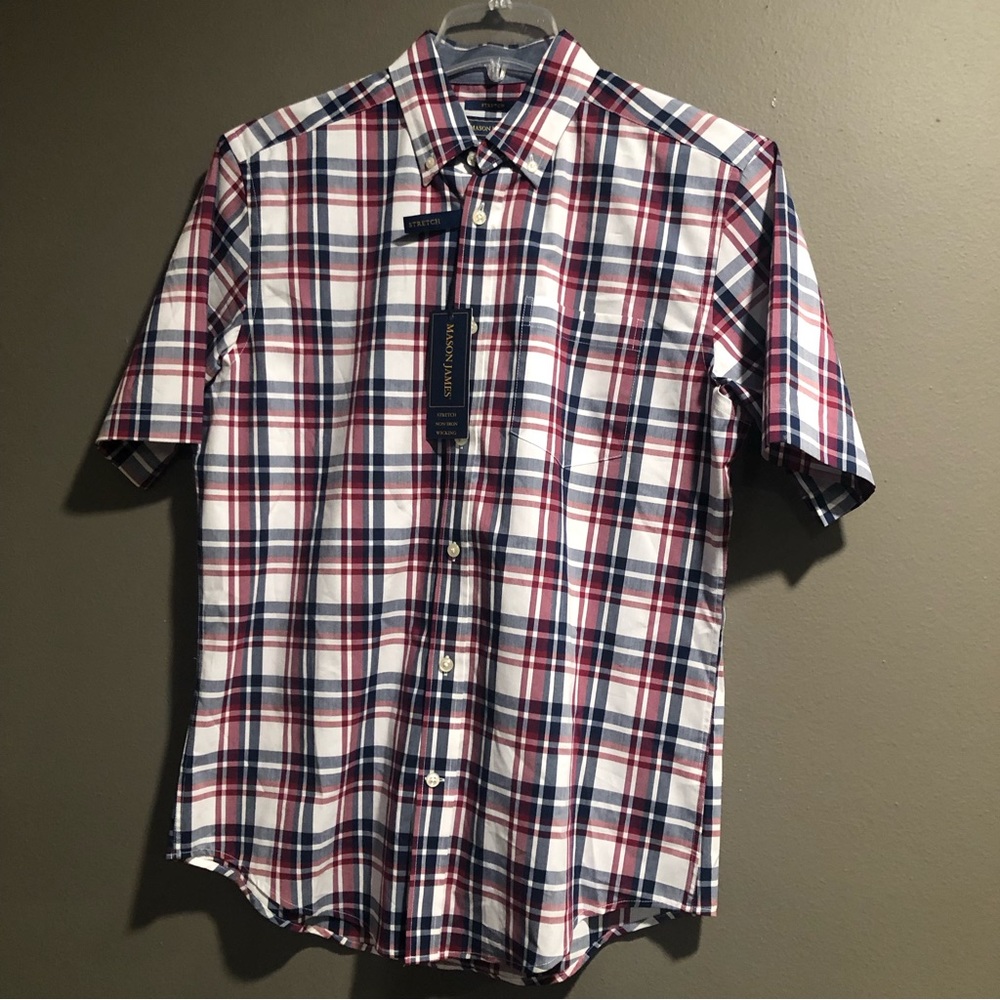 Mason James Short Sleeves Shirt Small